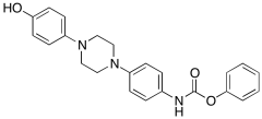 [4-[4-(4-Hydroxyphenyl)-1-piperazinyl]phenyl]carbamic Acid Phenyl Ester