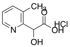2-hydroxy-2-(3-methylpyridin-2-yl)acetic Acid hydrochloride