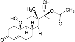 10&beta;-Hydroperoxy Norethindrone Acetate