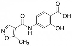 2-Hydroxy-4-(5-methyl-1,2-oxazole-4-amido)benzoic Acid