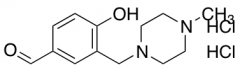 4-Hydroxy-3-[(4-methylpiperazin-1-yl)methyl]benzaldehyde Dihydrochloride