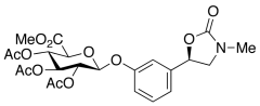(R)-5-(3-Hydroxyphenyl)-3-methyl-2-oxazolidinone2,3,4-Tri-O-acetyl-&beta;-D-glucuroni
