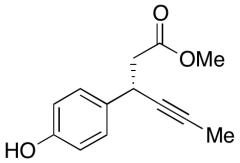 (3S)-3-(4-Hydroxyphenyl)-4-hexynoic Acid Methyl Ester