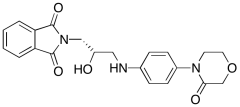 2-[(2S)-2-Hydroxy-3-[[4-(3-oxo-4-morpholinyl)phenyl]amino]propyl]-1H-isoindole-1,3(2H)-dio