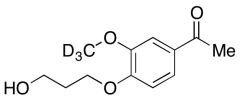 1-[4-(3-Hydroxypropoxy)-3-methoxyphenyl]-ethanone-d3