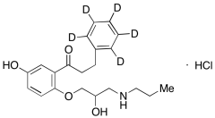 5-Hydroxy Propafenone Hydrochloride-d5