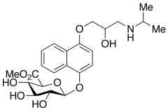 4-Hydroxy Propranolol &beta;-D-Glucuronide Methyl Ester (Mixture of Diastereomers)