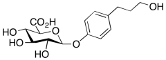 4-(3-Hydroxypropyl)phenyl &beta;-D-Glucopyranosiduronic Acid