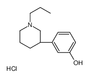 (S)-(-)-3-(3-Hydroxyphenyl)-N-propylpiperidine Hydrochloride