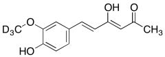 (3Z,5E)-4-Hydroxy-6-(4-hydroxy-3-methoxyphenyl)-3,5-hexadien-2-one-d3