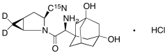 Hydroxy Saxagliptin-15N,D2 Hydrochloride