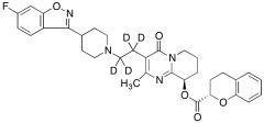 (S)-(R)-9-Hydroxy Risperidone-(O-chroman-2-carboxylate)-d4
