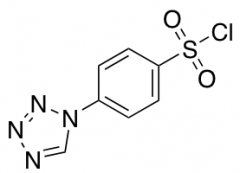 4-(1H-1,2,3,4-Tetrazol-1-yl)benzene-1-sulfonyl Chloride