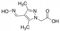 2-{4-[(Hydroxyimino)methyl]-3,5-dimethyl-1H-pyrazol-1-yl}acetic Acid