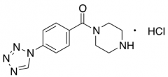 1-[4-(1H-1,2,3,4-Tetrazol-1-yl)benzoyl]piperazine Hydrochloride