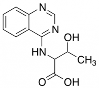 3-Hydroxy-2-[(quinazolin-4-yl)amino]butanoic Acid