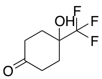 4-Hydroxy-4-(trifluoromethyl)cyclohexan-1-one