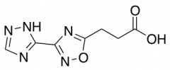 3-[3-(4H-1,2,4-triazol-3-yl)-1,2,4-oxadiazol-5-yl]propanoic Acid