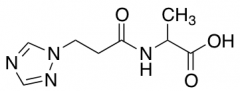 2-[3-(1H-1,2,4-triazol-1-yl)propanamido]propanoic acid