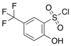 2-hydroxy-5-(trifluoromethyl)benzene-1-sulfonyl chloride