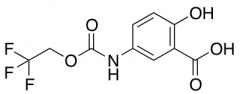 2-hydroxy-5-{[(2,2,2-trifluoroethoxy)carbonyl]amino}benzoic acid