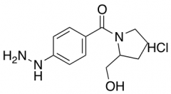 [1-(4-hydrazinylbenzoyl)pyrrolidin-2-yl]methanol hydrochloride