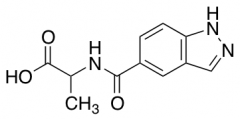 2-[(1H-indazol-5-yl)formamido]propanoic acid