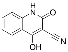 4-hydroxy-2-oxo-1,2-dihydroquinoline-3-carbonitrile