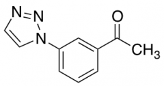1-[3-(1H-1,2,3-triazol-1-yl)phenyl]ethan-1-one