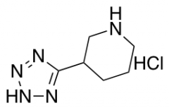 3-(1H-1,2,3,4-tetrazol-5-yl)piperidine hydrochloride