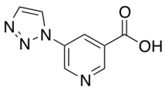 5-(1H-1,2,3-triazol-1-yl)pyridine-3-carboxylic Acid