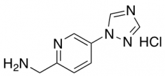 [5-(1H-1,2,4-triazol-1-yl)pyridin-2-yl]methanamine hydrochloride