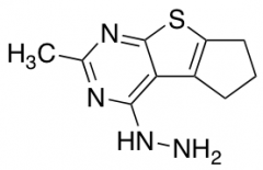 12-hydrazinyl-10-methyl-7-thia-9,11-diazatricyclo[6.4.0.0,2,6]dodeca-1(12),2(6),8,10-tetra