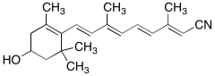 9-(4-Hydroxy-2,6,6-trimethyl-1-cyclohexen-1-yl)-3,7-dimethyl-2,4,6,8-nonatetraenenitrile