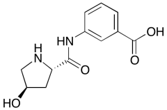 3-[[[(2S,4R)-4-Hydroxy-2-pyrrolidinyl]carbonyl]amino]benzoic Acid