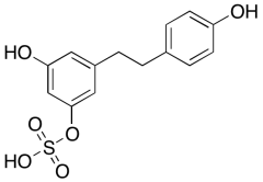 3-Hydroxy-5-[2-(4-hydroxyphenyl)ethyl]phenyl Hydrogen Sulfate