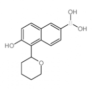 6-Hydroxy-5-(tetrahydropyran-2-yl)naphthalene-2-boronic Acid