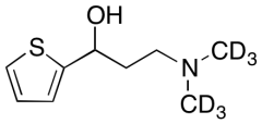 1-&beta;-Hydroxy-1-(2-thienyl)-3-dimethylaminopropane-d6