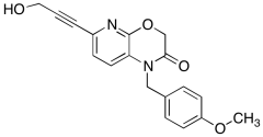 6-(3-Hydroxyprop-1-ynyl)-1-(4-methoxybenzyl)-1h-pyrido[2,3-b][1,4]oxazin-2(3h)-one