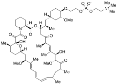 42-O-[2-[[Hydroxy[2-(trimethylammonio)ethoxy]phosphinyl]oxy]ethyl] Rapamycin Inner Salt &a