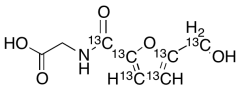 5-Hydroxymethyl-2-furoylglycine-13C6