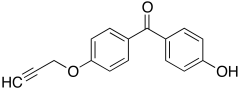 (4-​Hydroxyphenyl)​(4-​(prop-​2-​yn-​1-​yloxy)​phenyl)​methanone