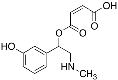 (Z)-4-(1-(3-Hydroxyphenyl)-2-(methylamino)ethoxy)-4-oxobut-2-enoic Acid