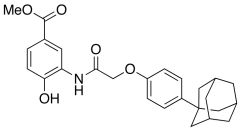 4-Hydroxy-3-[[2-(4-tricyclo[3.3.1.13,7]dec-1-ylphenoxy)acetyl]amino]-benzoic Acid Methyl E