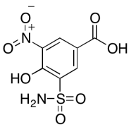 4-Hydroxy-3-nitro-5-sulfamoylbenzoic acid