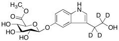 5-Hydroxy Tryptophol-d4 &beta;-D-Glucuronide Methyl Ester