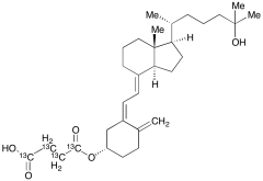 25-Hydroxyvitamin D3 3-Hemisuccinate-13C4 (90%)