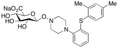 N-Hydroxy Vortioxetine O-&beta;-D-Glucuronide Sodium Salt