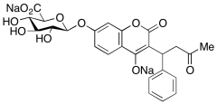 7-Hydroxy Warfarin &beta;-D-Glucuronide Disodium Salt