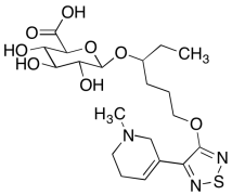 3-Hydroxy Xanomeline-&beta;-O-D-glucuronide